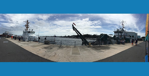 R/V Weatherbird II and the R/V Bellows