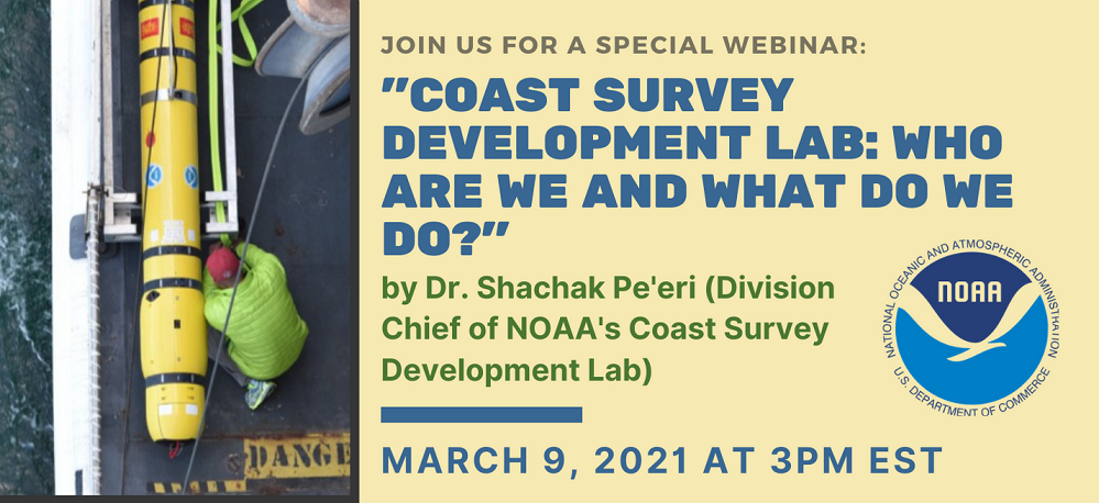 COMIT Seminar Announcement! Dr. Shachak Pe’eri from NOAA Coast Survey Development Lab