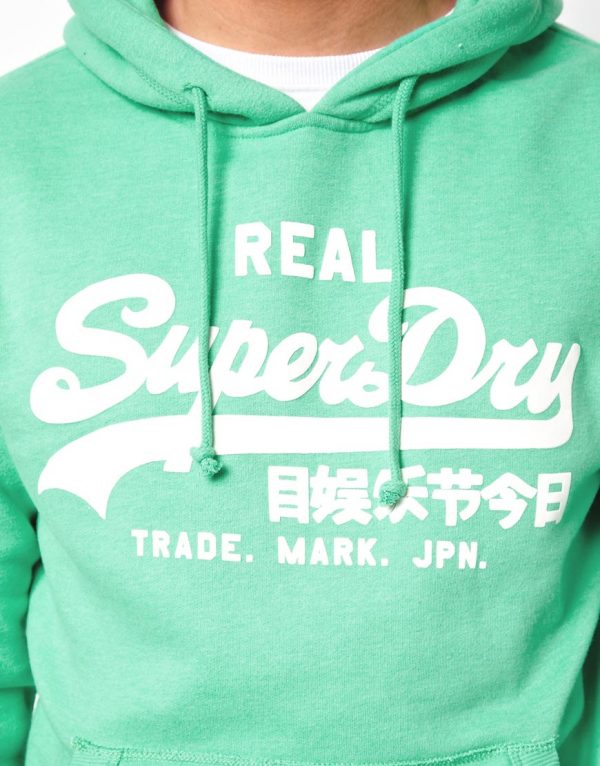 Green Super Dry Hoodie - Image 2