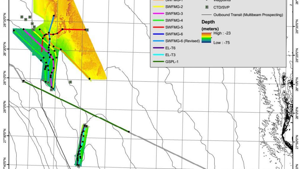 October 2016, C-BASS & Multibeam – SWFMG, Elbow, and the Pipeline