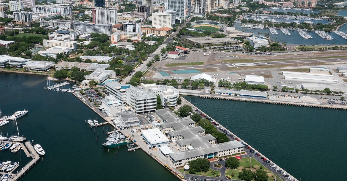 A bird's-eye view of USF College of Marine Science