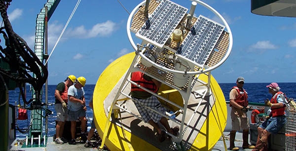Ocean Buoy Monitoring Deployment Buoy