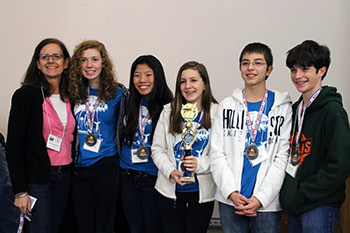 2015 Champion with Coach Anne West-Valle