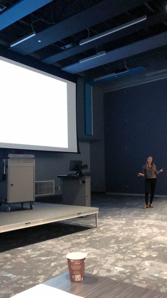 Postdoctoral research Anni Djurhuus presents her research entitled "Biogeography Of Viral Communities Trace Seascapes With Time"