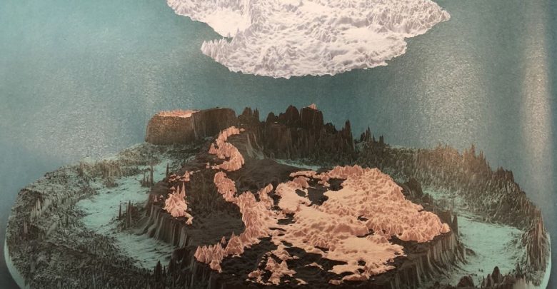 Lifting the icy layers off Antarctica reveals high mountains and low valleys — many below sea level.