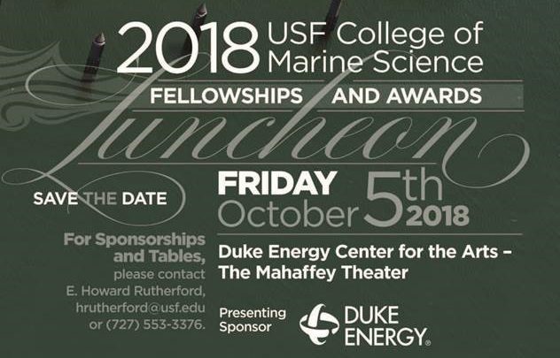 USF College of Marine Science Fellowships and Awards Luncheon