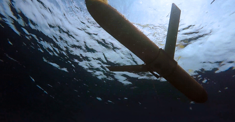 A USF glider deployed to measure water quality proxies for red tide