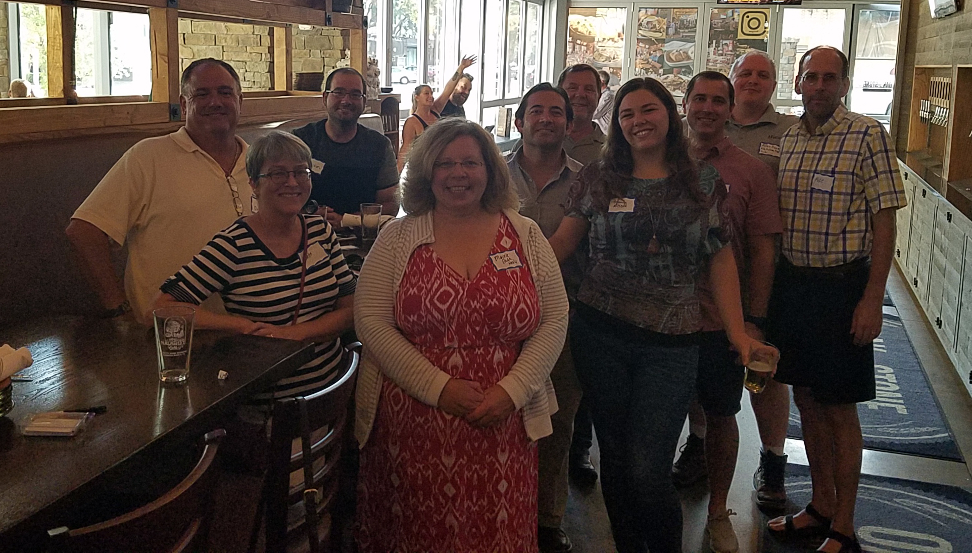 Tampa Bay Marine Science Networking Happy Hour Event Oct. 2018 USF