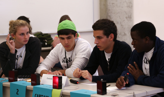 Spoonbill teams compete in rapid fire tournament style questions about our Ocean