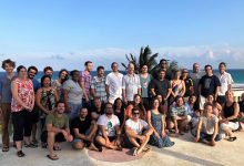 The scientists who participated in the 2nd Marine Biodiversity Workshop: from the Sea to the Cloud.
