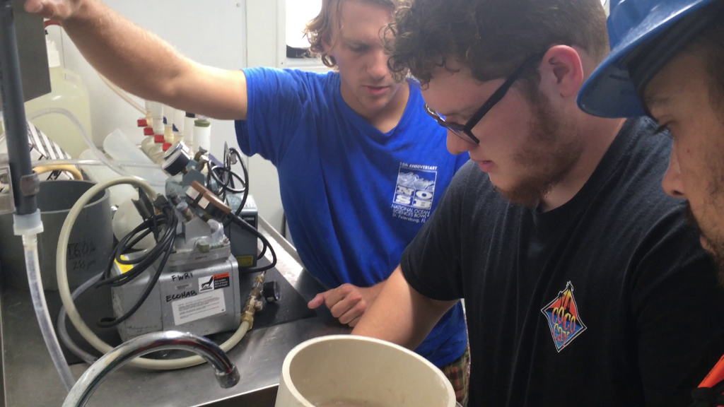 Sebastian Digeronimo's main task was data recorder but also helped with sample prep Sebastian Digeronimo's main task was data recorder but also helped with sample prep