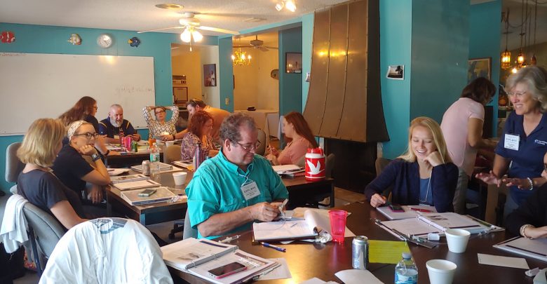 Teachers Exploring the Deep Ocean with the NOAA Okeanos Explorer Program during a professional development workshop