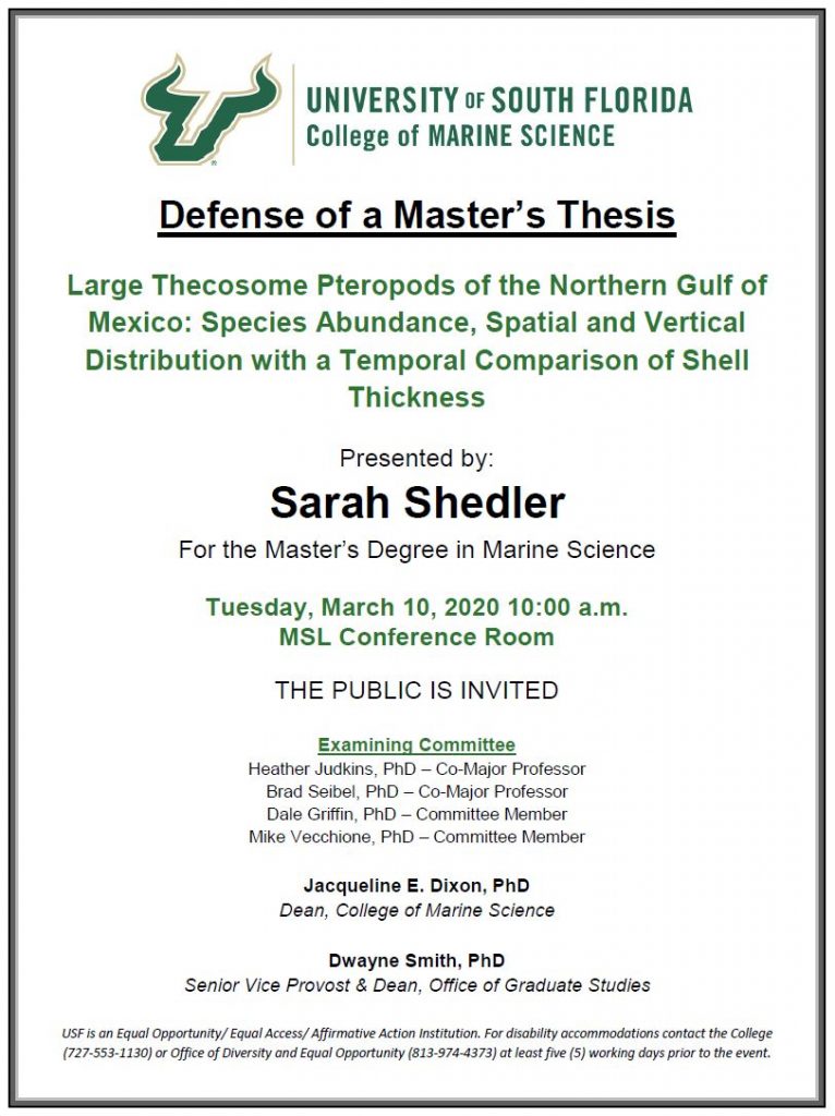 Thesis defense announcement template picture