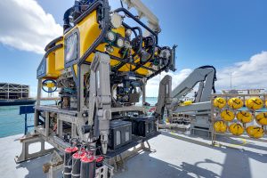 The Schmidt Ocean Institute's ROV SuBastian. The Schmidt Ocean Institute's ROV SuBastian.